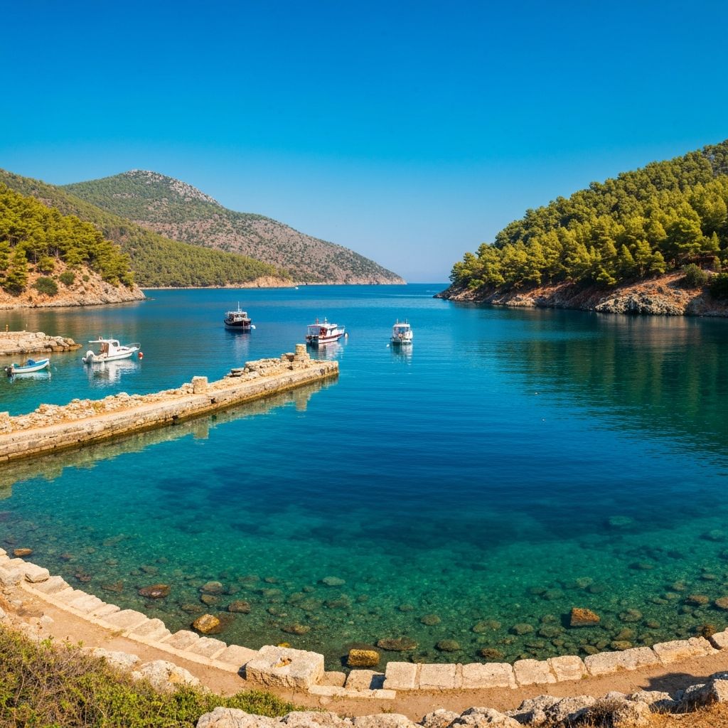 Ancient Harbor at Phaselis